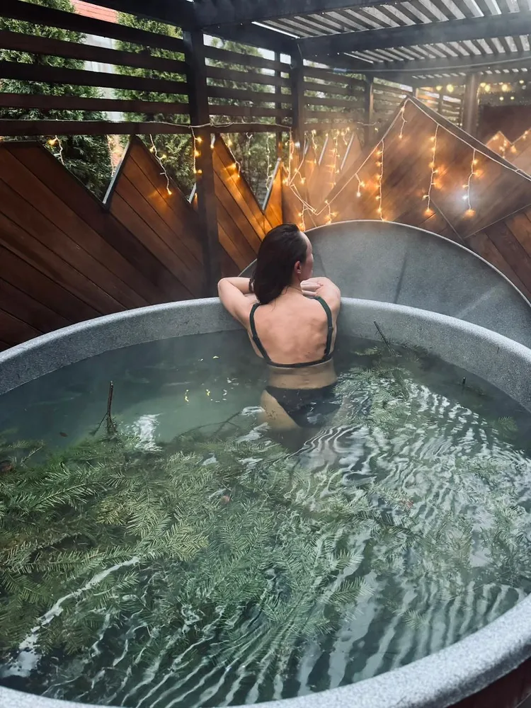 Женская спа-баня с массажем и индивидуальным парением